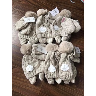 Mũ len kèm bao tay các loại