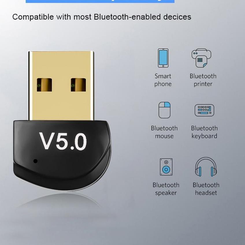 Bộ Chuyển Đổi Usb Bluetooth 5.0 Eaw-288 Cho Pc Laptop Csr Mini Windows Blutut 5