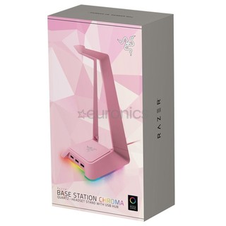 Giá đỡ tai nghe Razer Base Station Chroma Quartz Pink Edition - Chính Hãng