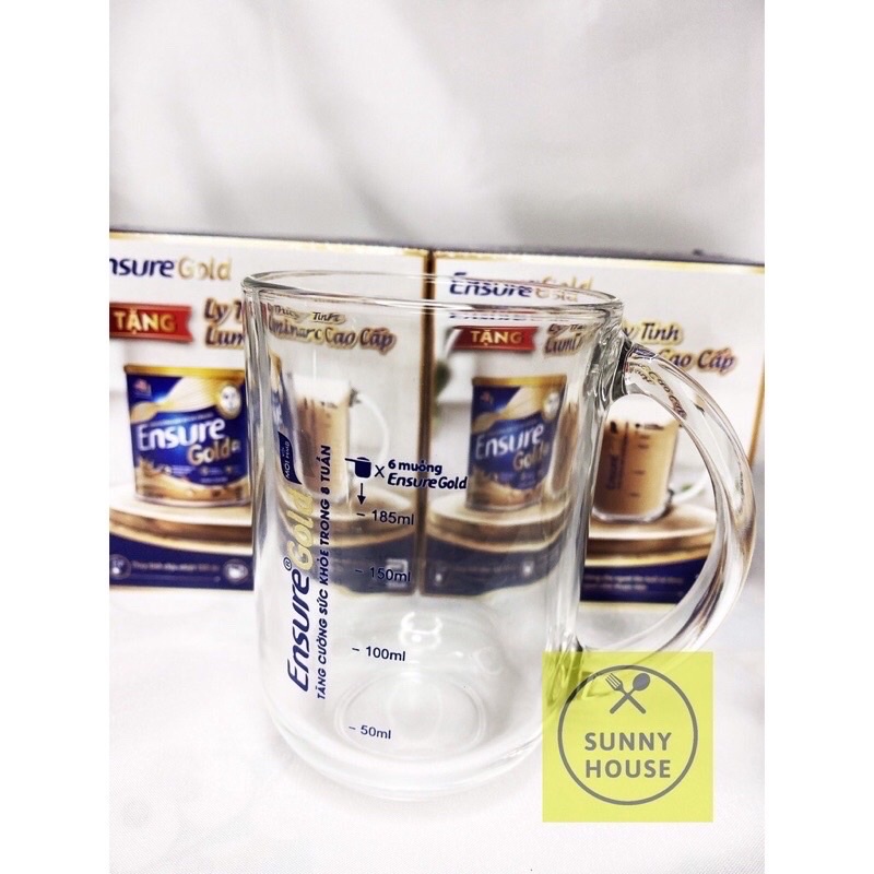 Ly chia vạch pha sũa chuẩn  hkm sữa