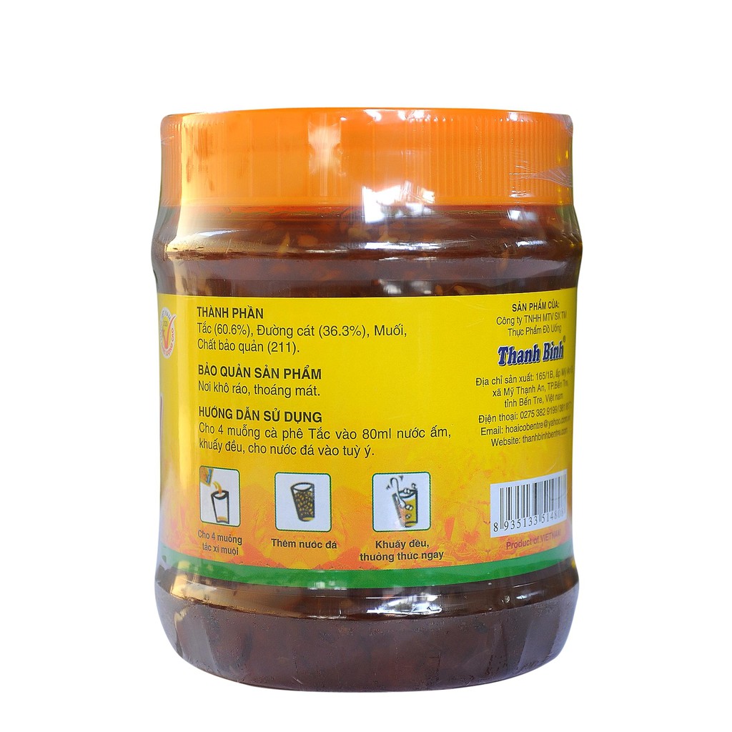 Tắc xí muội Thanh Bình hủ 900g