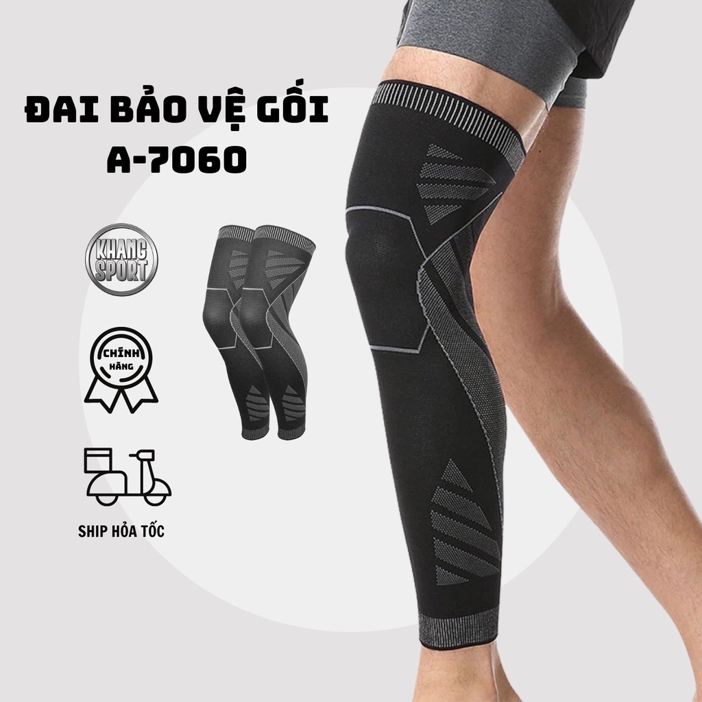 Đai Bó Gối Dài Aolikes A-7060 | Chân Chống Nặng, Bảo Vệ Gối, Giảm Chấn Thương Thể Thao Chính Hãng