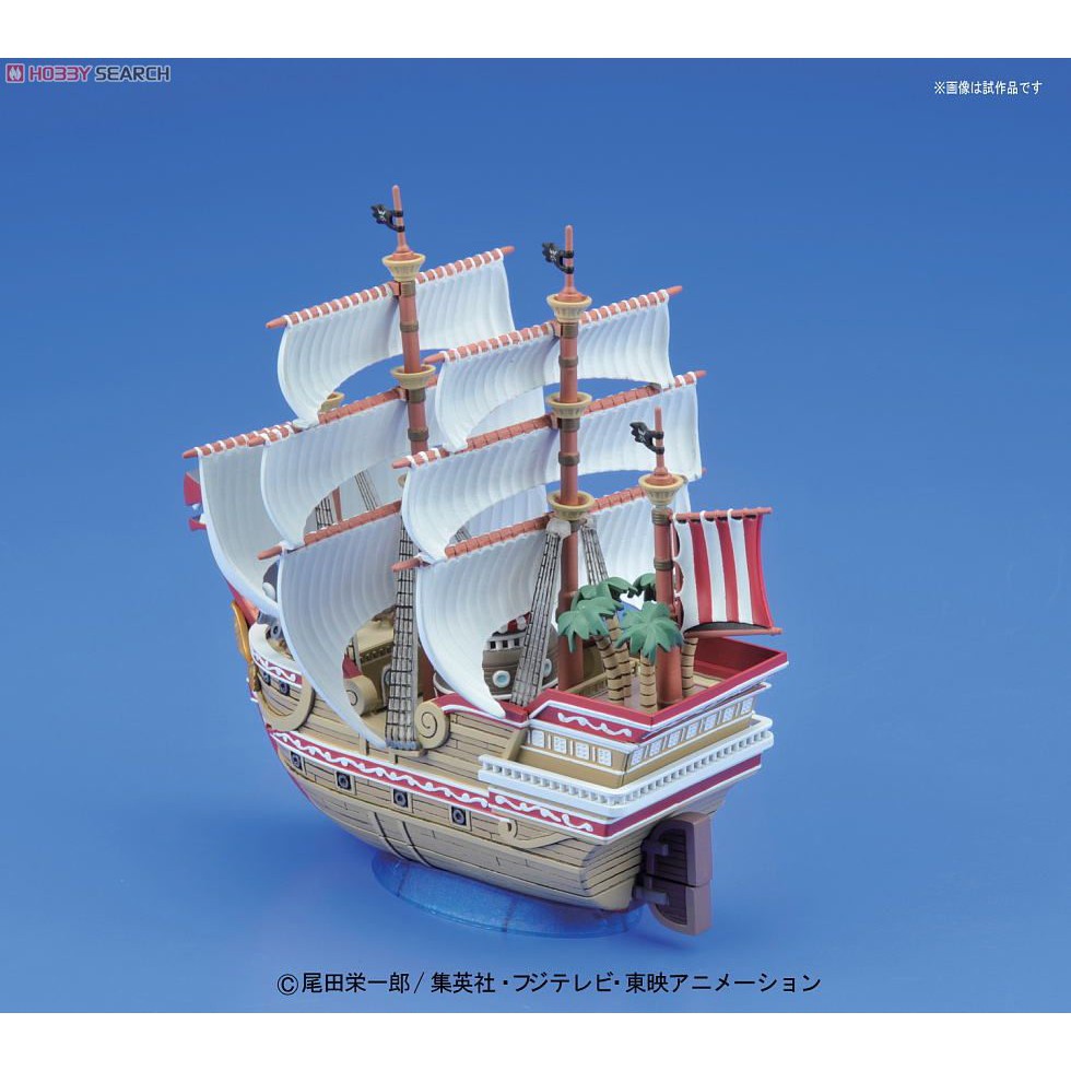 Mô Hình Lắp Ráp RED FORCE ONE PIECE GRAND SHIP COLLECTION Tàu Thuyền Bandai Đồ Chơi Lắp Ráp Anime Nhật