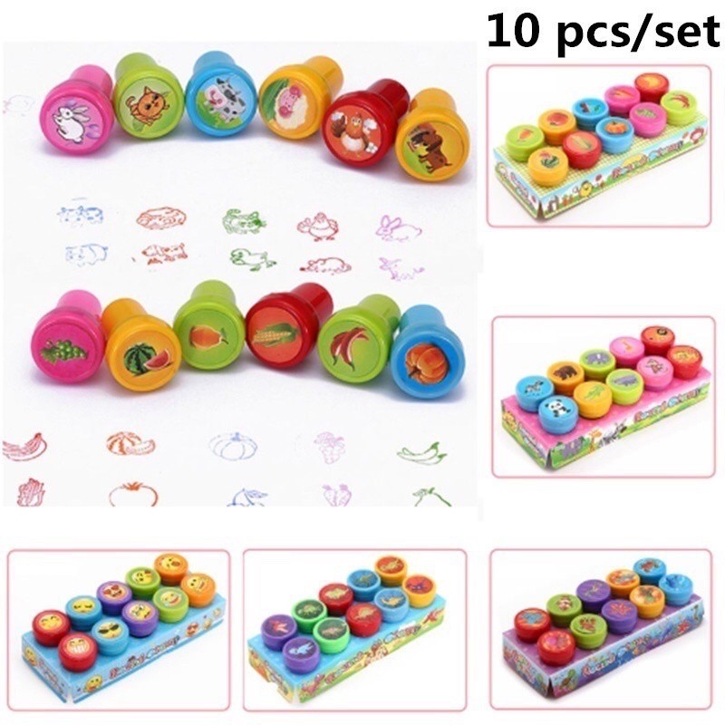 Set 6-10 Dấu In Hình