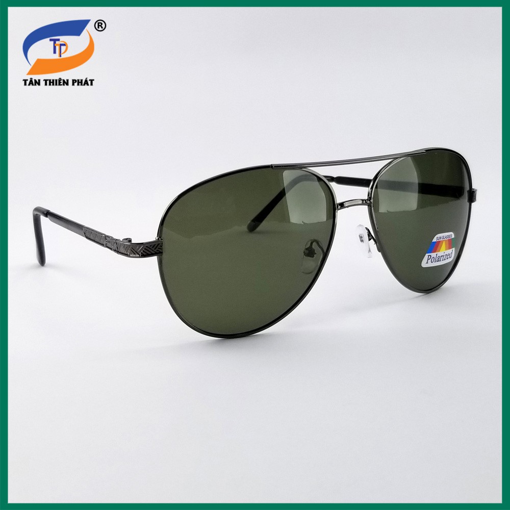 Mắt kính nam nữ râm mát màu xanh đậm 2002. Tròng kính Polarized phân cực ôm mắt chống bụi, chống nắng, tia UV