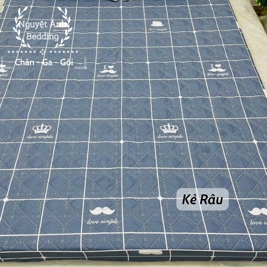 (Siêu giảm giá)  Ga Chun Trần Bông Dày Dặn Coton Poly Đủ Cỡ - Drap giường giá rẻ mẫu Hoa baby - Đủ Size m6 m8 2m2