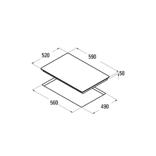 Bếp từ Cata IB 633X