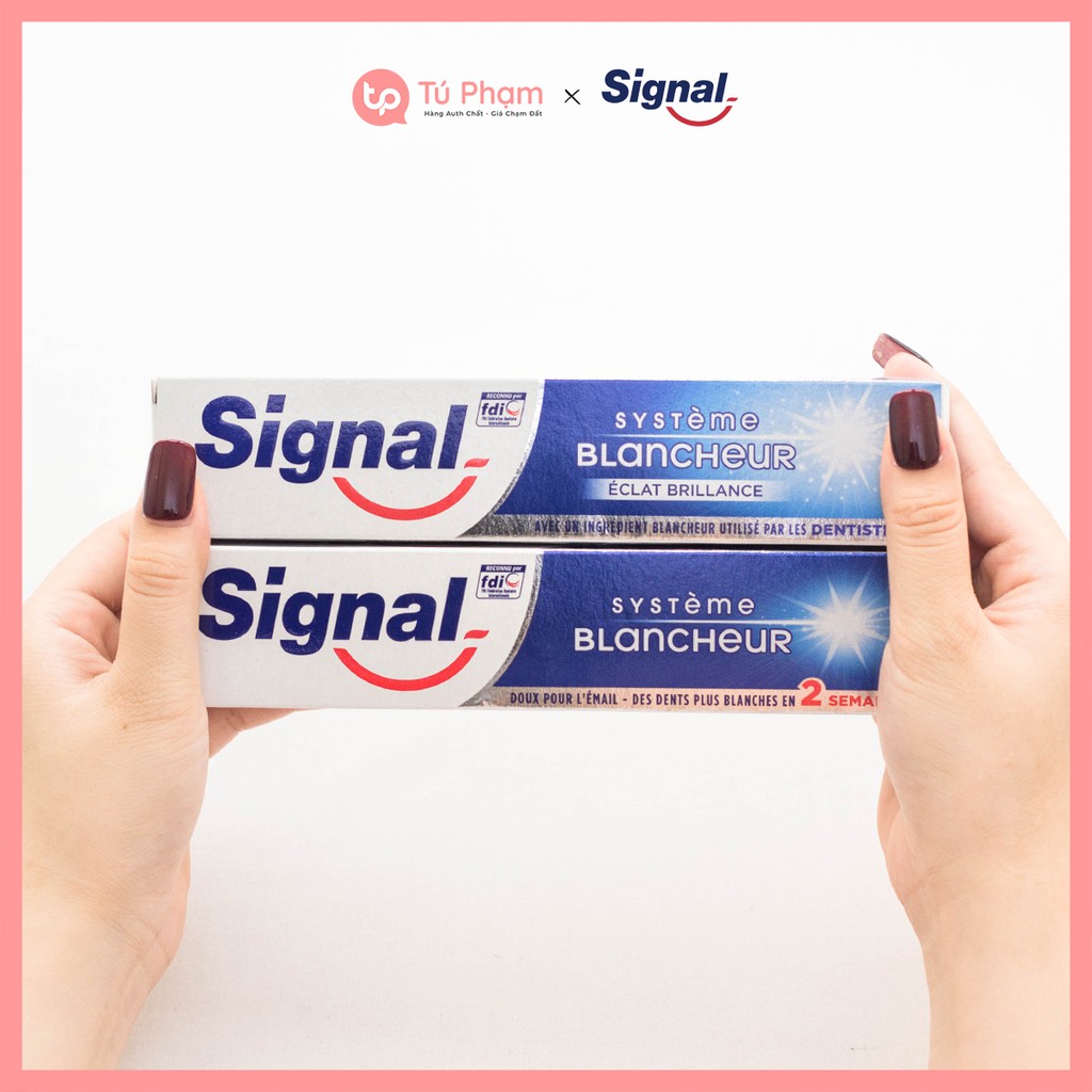 Kem Đánh Răng Signal Systeme Blancheur 75ml