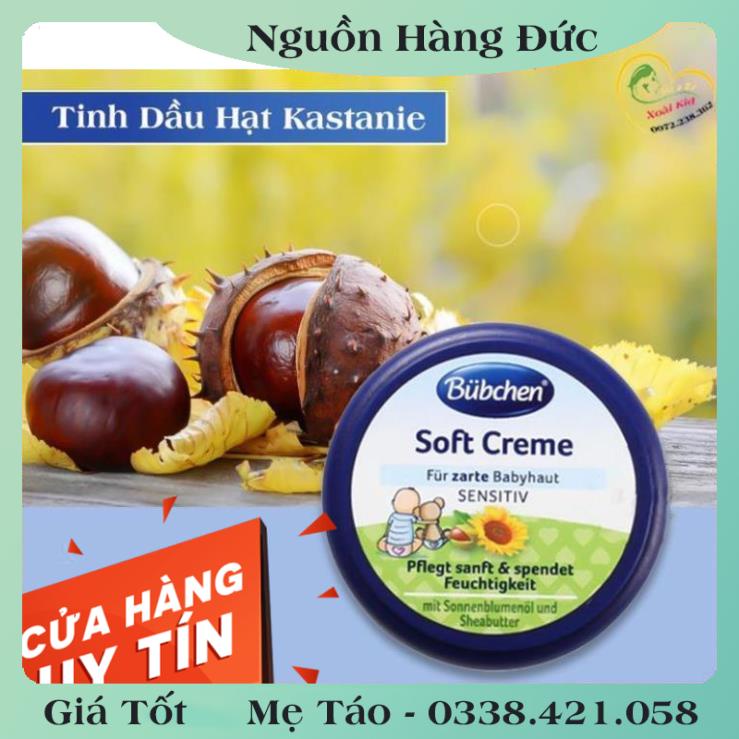 [auth] Kem dưỡng ẩm cho da Bubchen 20ml dùng được cho trẻ sơ sinh [Hot]