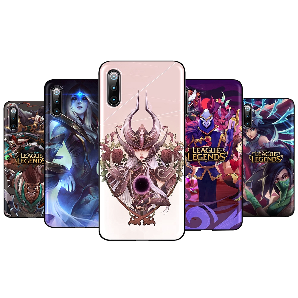 Ốp điện thoại mềm hình LOL League of Legends 071 cho Xiaomi Mi A1/5X A2/6X 6 8 9 9se MAX 3 F1 Lite