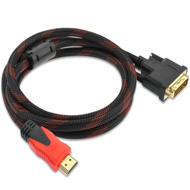 Cáp chuyển đổi HDMI sang DVI-D 24+1, Cáp Chuyển DVI Sang HDMI 1.5m/5ft [ DVI TO HDMI & HDMI TO DVI ]