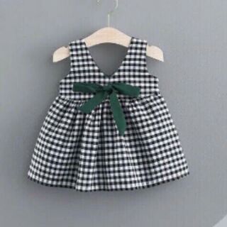 Set đầm caro kèm tuban