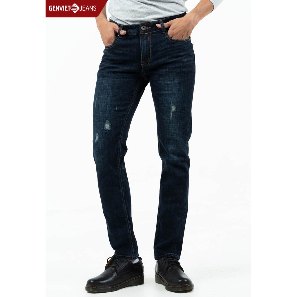  Quần dài jeans nam T1102J734 GENVIET | BigBuy360 - bigbuy360.vn
