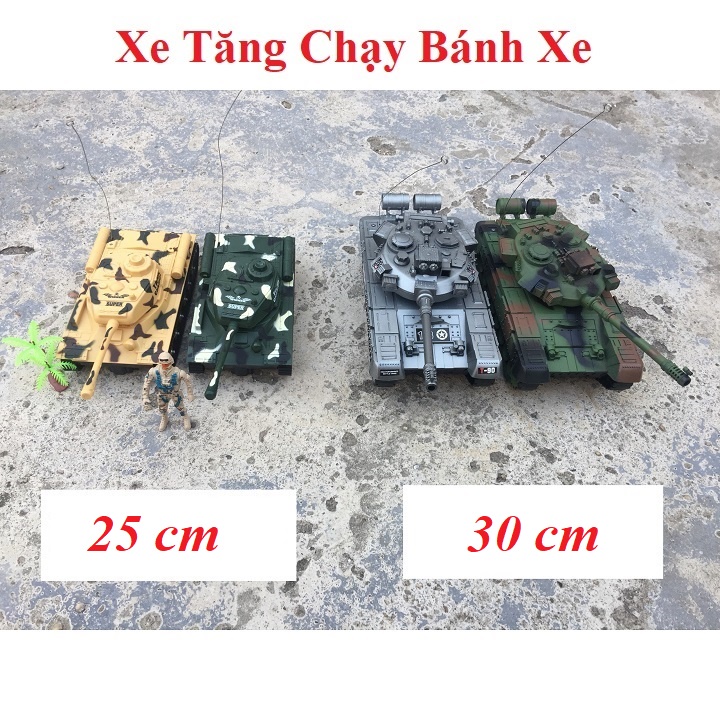 Xe Tăng Điều Khiển Từ Xa Đa Dạng Mẫu, Di Chuyển Vượt Địa Hình, Đèn Sáng Lấp Lánh, Nhạc Chiến Đấu Vui Nhộn