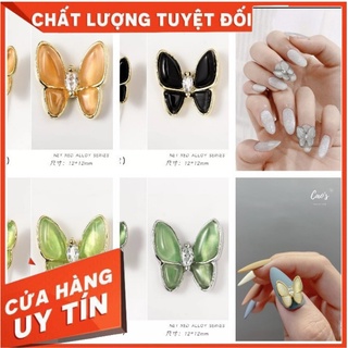 Bướm đá cao cấp trang trí móng tay đủ màu