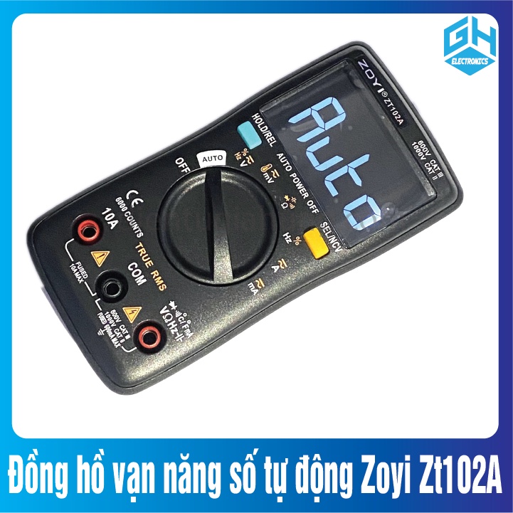 Đồng hồ vạn năng số tự động Zoyi Zt102A chính hãng