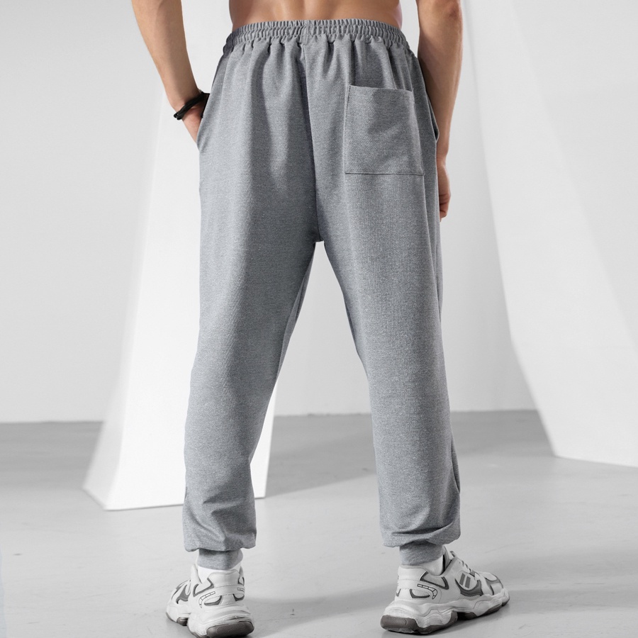 Quần Thể Thao Ống Rộng Ba Chiều In Chữ Thời Trang Thoải Mái Cho Nam Cỡ M-3XL