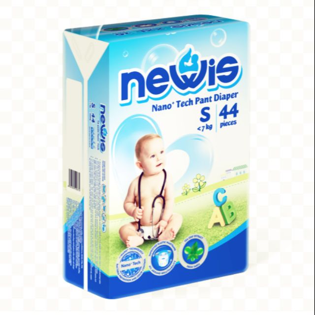 Tã quần newis s44( <7kg)