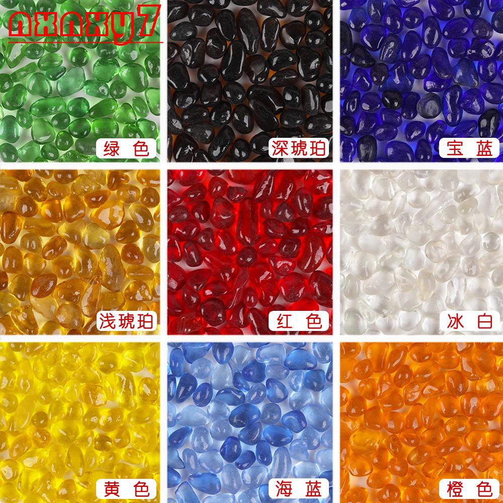 Miếng Dán Trang Trí Thủ Công Thiết Kế Dễ Thương🌈Ly Thủy Tinh Trong Suốt Cỡ Lớn 6-9Mm