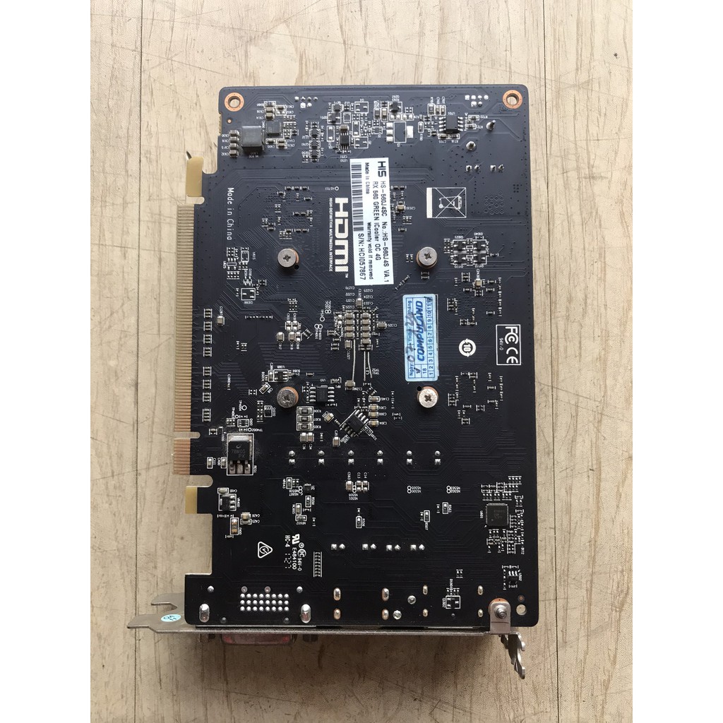 Card màn hình HIS RX560 4GB 1Fan | BigBuy360 - bigbuy360.vn