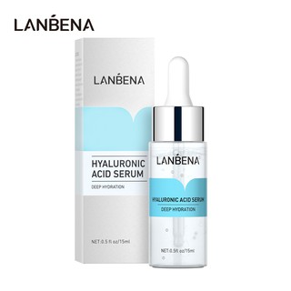 Serum Hyaluronic Acid Lanbena Dưỡng Ẩm Làm Trắng Da Chống Lão Hóa 15ml Độc Đáo