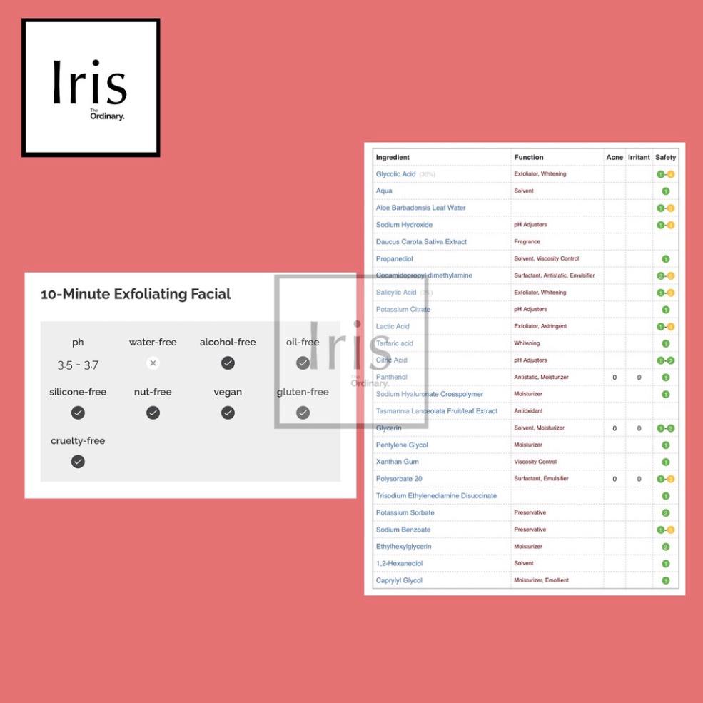 Serum tẩy tế bào chết hoá học AHA 30% + BHA 2% Peeling Solution 30ml -MTR