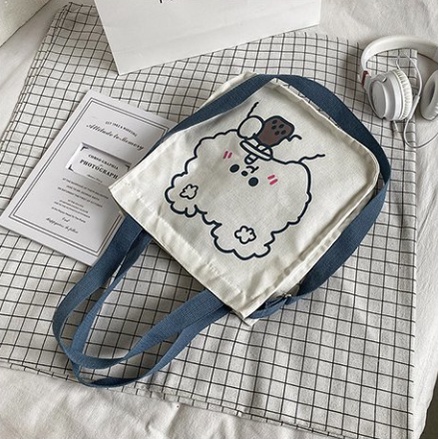 Túi tote thỏ gấu TXV12 bao đeo chéo