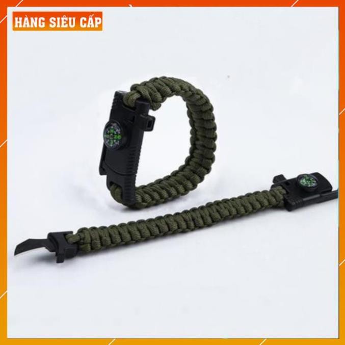 [FreeShip – hàng Auth] Vòng Tay Sinh Tồn paracord - Vòng Tay Sinh Tồn Đi Phượt