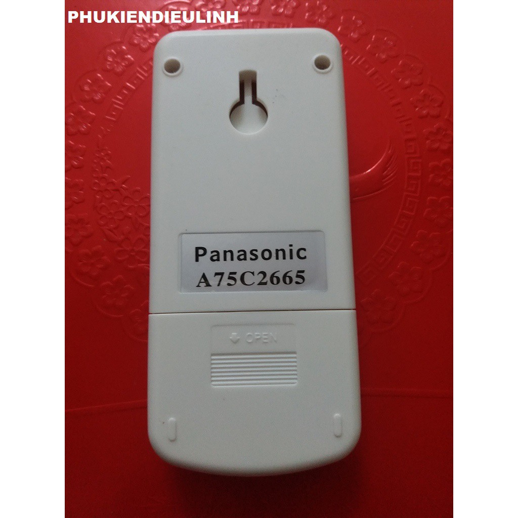 ĐIỀU KHIỂN ĐIỀU HÒA PANASONIC A75C2665