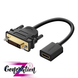 Cáp chuyển dvi 24+1 dương ra hdmi âm ugreen 20118
