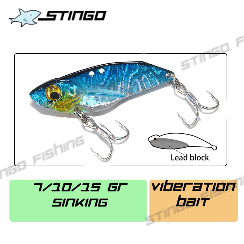 Stingo VIB Fishing Lure Cá sắt orochi fishen 7g,10g,15g, mồi giả câu lure lóc,mồi câu cá