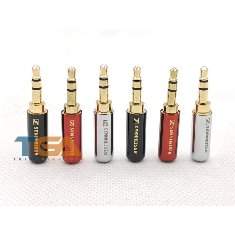 Jack rắc 3ly 3.5mm hãng Sennheiser - 3 khấc
