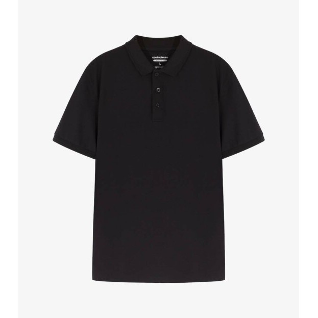 Áo Polo Pique thế hệ 2 màu Đen Dark Night chất liệu cotton cao cấp thương hiệu Coolmate | BigBuy360 - bigbuy360.vn