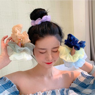 Dây Buộc Tóc - Cột Tóc Vải Scrunchies Voan SC06