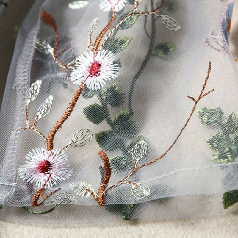 Đầm dạ hội thêu hoa cao cấp dáng dài | BigBuy360 - bigbuy360.vn