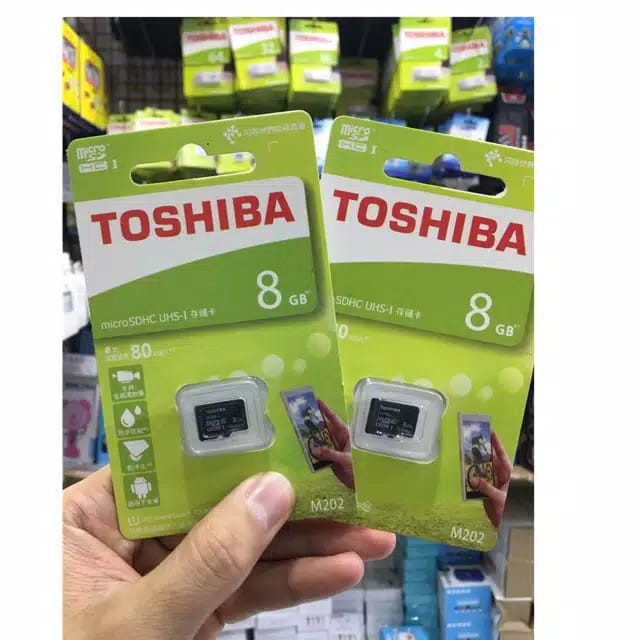 Thẻ Nhớ Toshiba Micro Sd 2 / 4 / 8 / 16 / 32 / 64 Gb