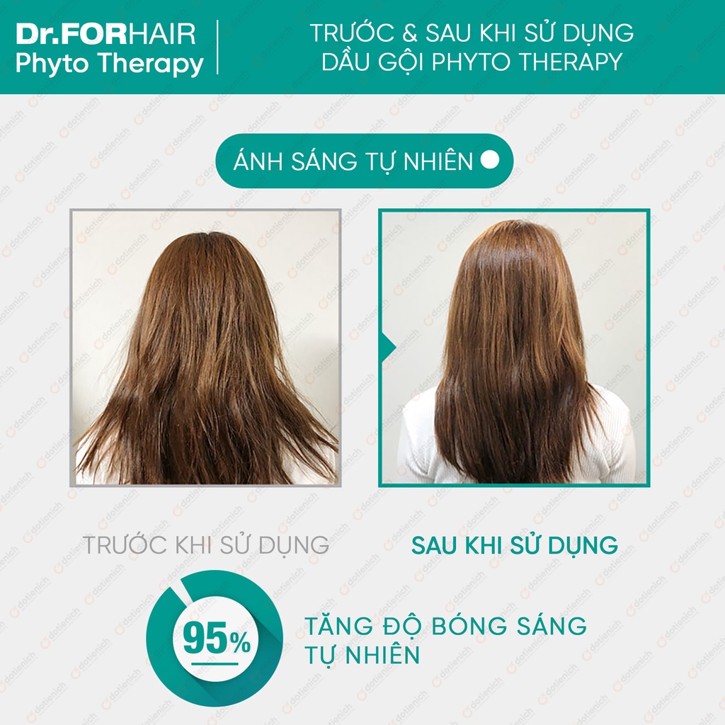 Dầu gội dưỡng tóc Dr.FORHAIR/Dr For Hair cho da đầu nhạy cảm Phyto Therapy Shampoo 100ml