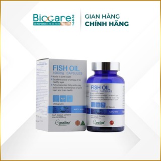 Careline Salmon Fish Oil - Viên uống dầu cá hồi cung cấp Omega 3