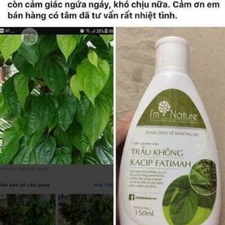 Nước rửa  phụ  khoa.
