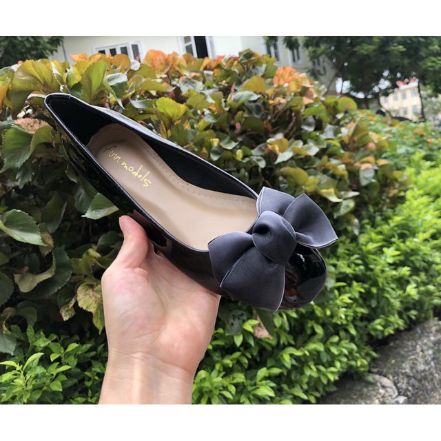 [ẢNH THẬT] Giày bệt phối nơ xinh cao cấp hàng VNXK | BigBuy360 - bigbuy360.vn