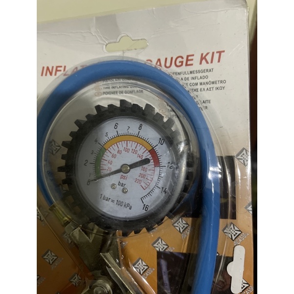 Bơm lốp ô tô xe máy⚡⚡ sử dụng khí nén⚡⚡ có đồng hồ áp