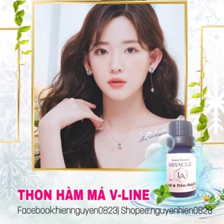 Tinh chất thon hàm má, thu xương quai hàm, hạ gò má cao