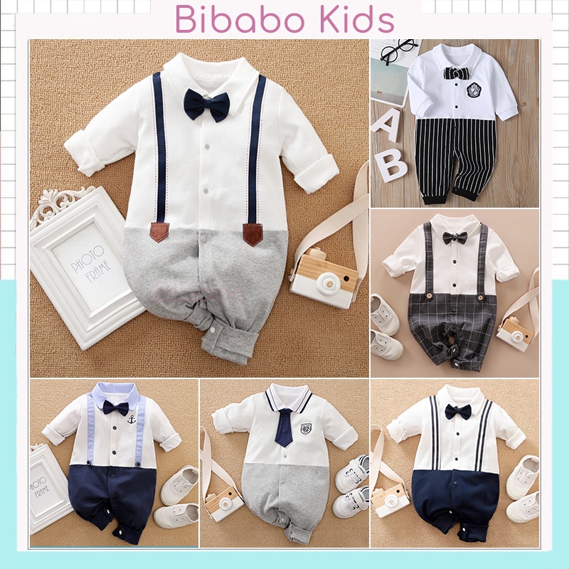 Body Công Tử cho bé trai bé gái Bộ body cho bé phong cách Công Tử quần áo trẻ em vải Cotton mềm mịn bé lên dáng cực xinh