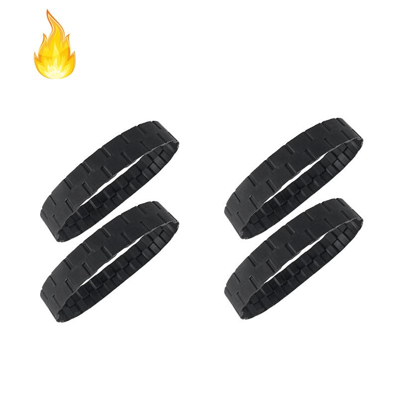 Set 4 vỏ bọc bánh xe chống mòn cho robot hút bụi Xiaomi 1s 2s T4 1c Roborock S50 S55 S6 S5 Max T6 T7