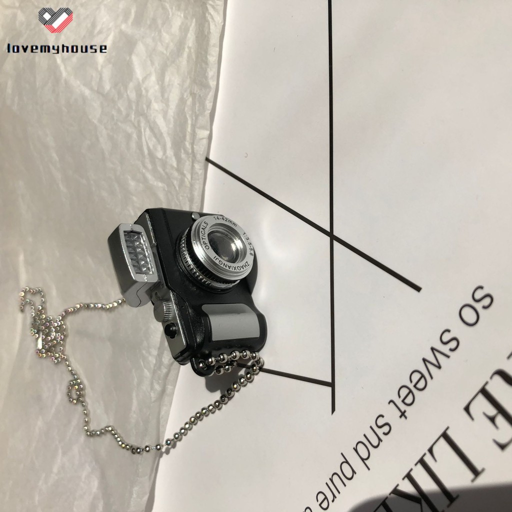 Vòng Cổ Gắn Mặt Hình Máy Ảnh Độc Đáo Phong Cách Hip-Hop Hàn Quốc