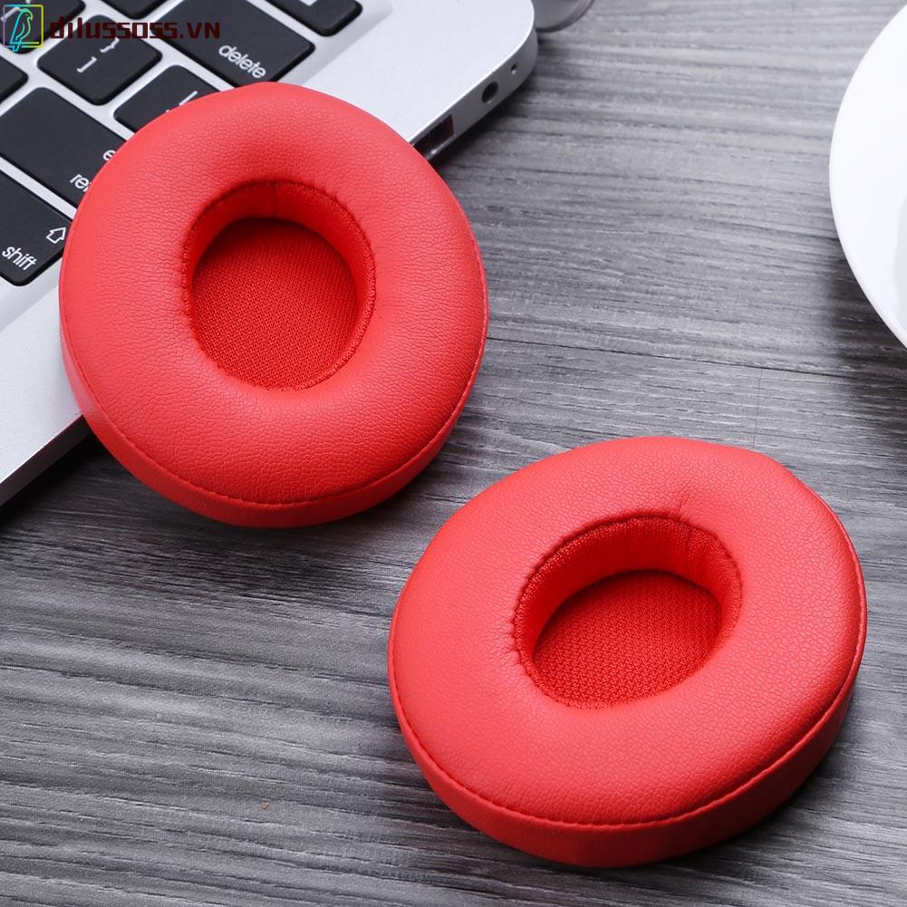 1 cặp đệm tai nghe thay thế cho tai nghe không dây Beats Solo 2.0 Solo3.0