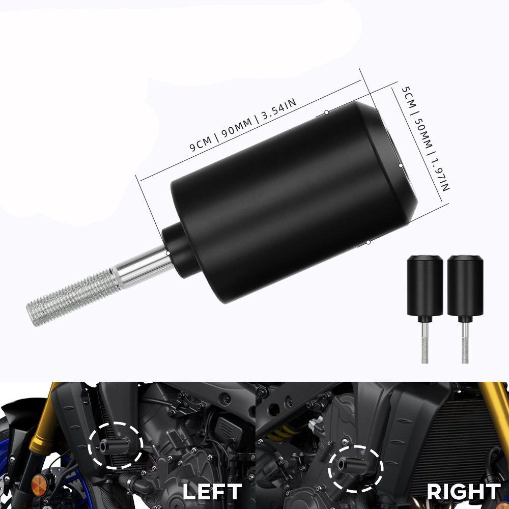 ESPO Set 2 Bánh Xe Trượt Trước Chống Rơi Cho Xe Mô Tô YAMAHA MT-09 TRACER 9 / GT