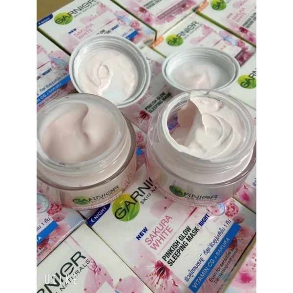 Kem Dưỡng Trắng Da Garnier Sakura White 50+Thái Lan