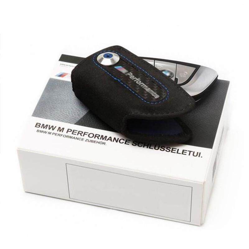 Bao Da Sợi Carbon Bảo Vệ Chìa Khóa Điều Khiển Từ Xa Cho BMW X5 F15 X6 F16 G30 7 G11 X1 F48