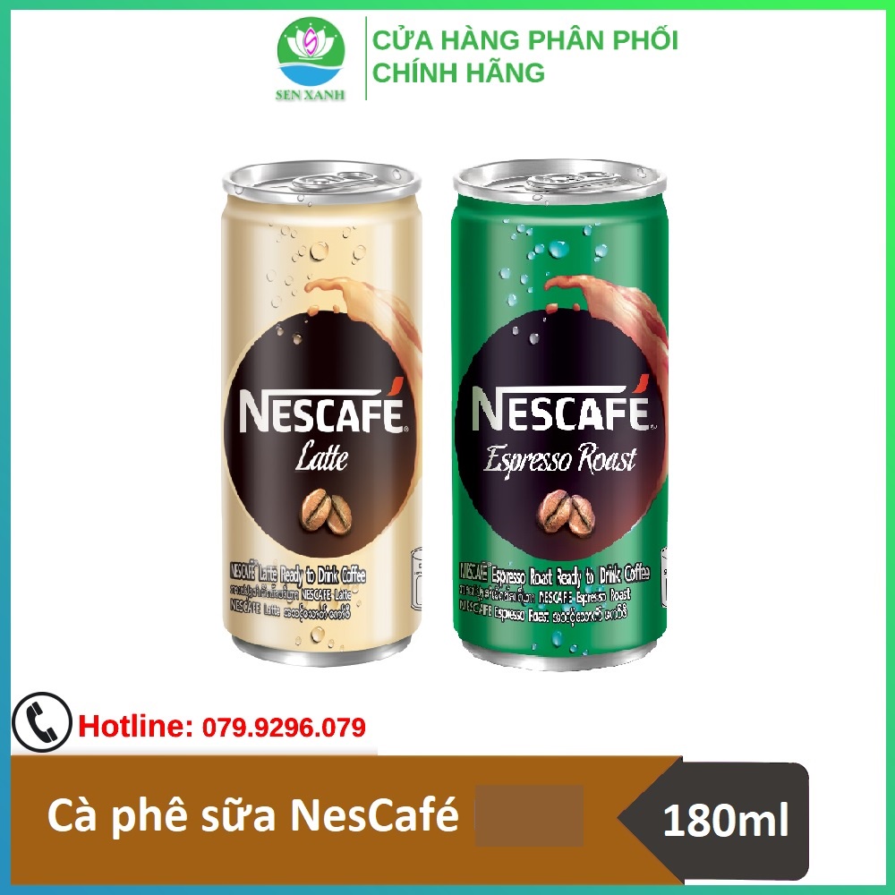 [SenXanh SG] Cà phê sữa NesCafé 180ml nhập khẩu Thái Lan